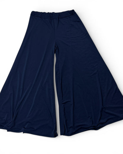 AGATHA - PANTALON PALAZZO MARINE TAILLE 46 A 54