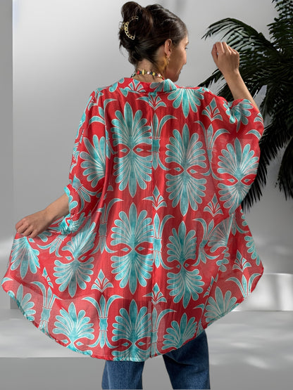 HILLARY - TUNIQUE OVERSIZE EN LYOCELL JUSQU'A LA TAILLE 60