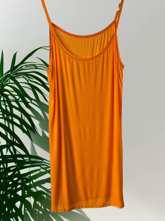 GRAZIELLA - FOND DE ROBE ORANGE