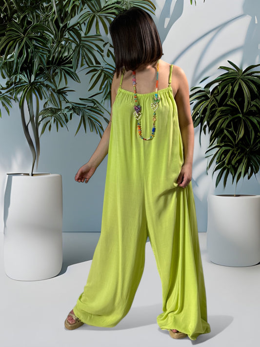 PERRINE - COMBI OVERSIZE FLUIDE ANIS JUSQU'A UNE TAILLE 54