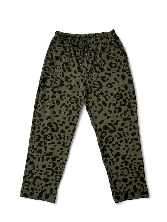 ANDY - PANTALON LEOPARD KAKI TAILLE 46/48 A 52