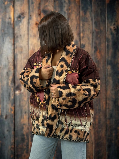 KAREN - VESTE OVERSIZE MATELASSEE JUSQU'A LA TAILLE 52