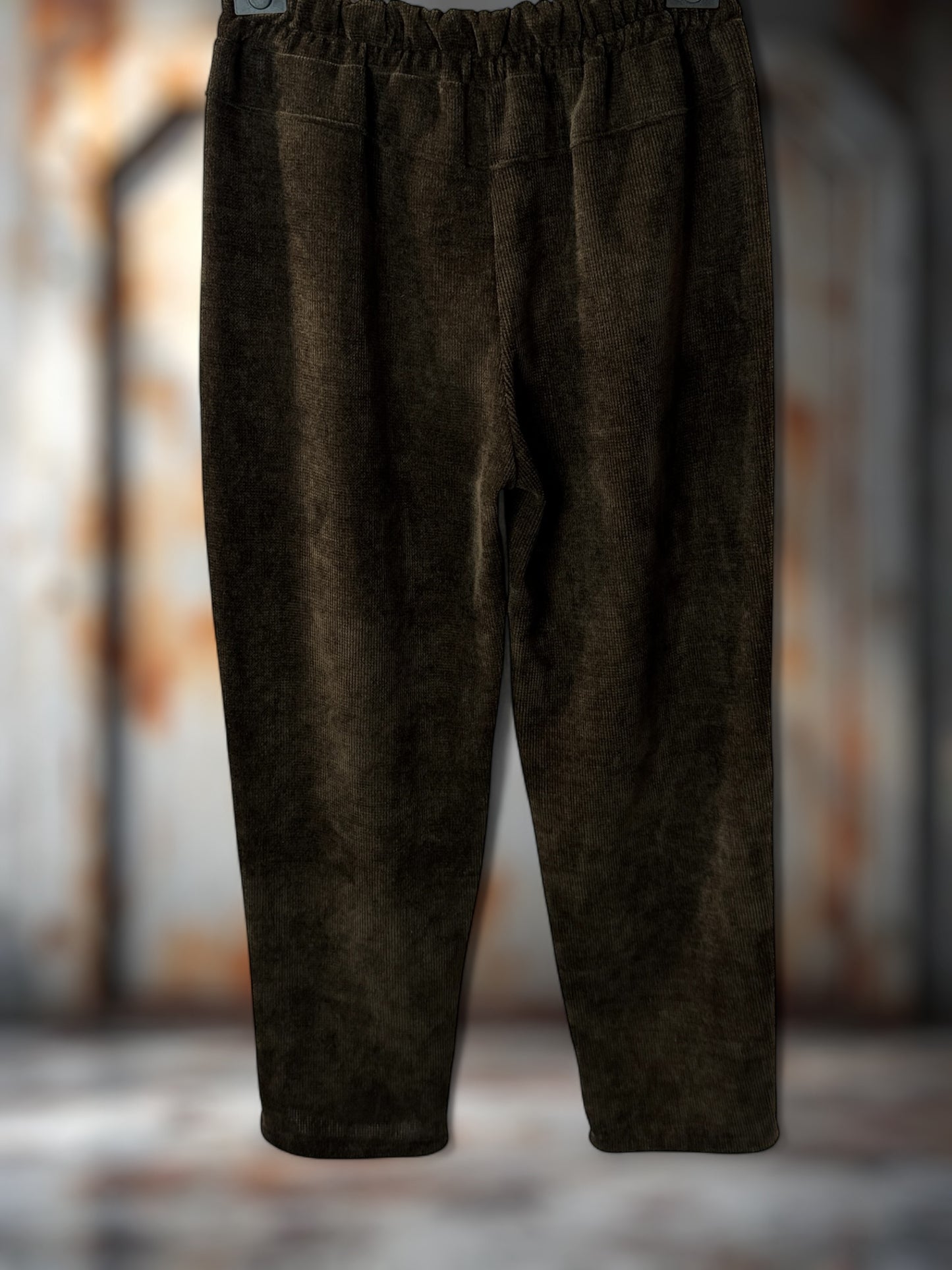 LEON - PANTALON EN VELOURS MARRON TAILLE 44 A 50/52