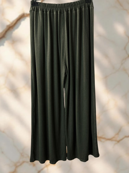 MARLO - PANTALON AMPLE FLUIDE KAKI TAILLE 48 A 58