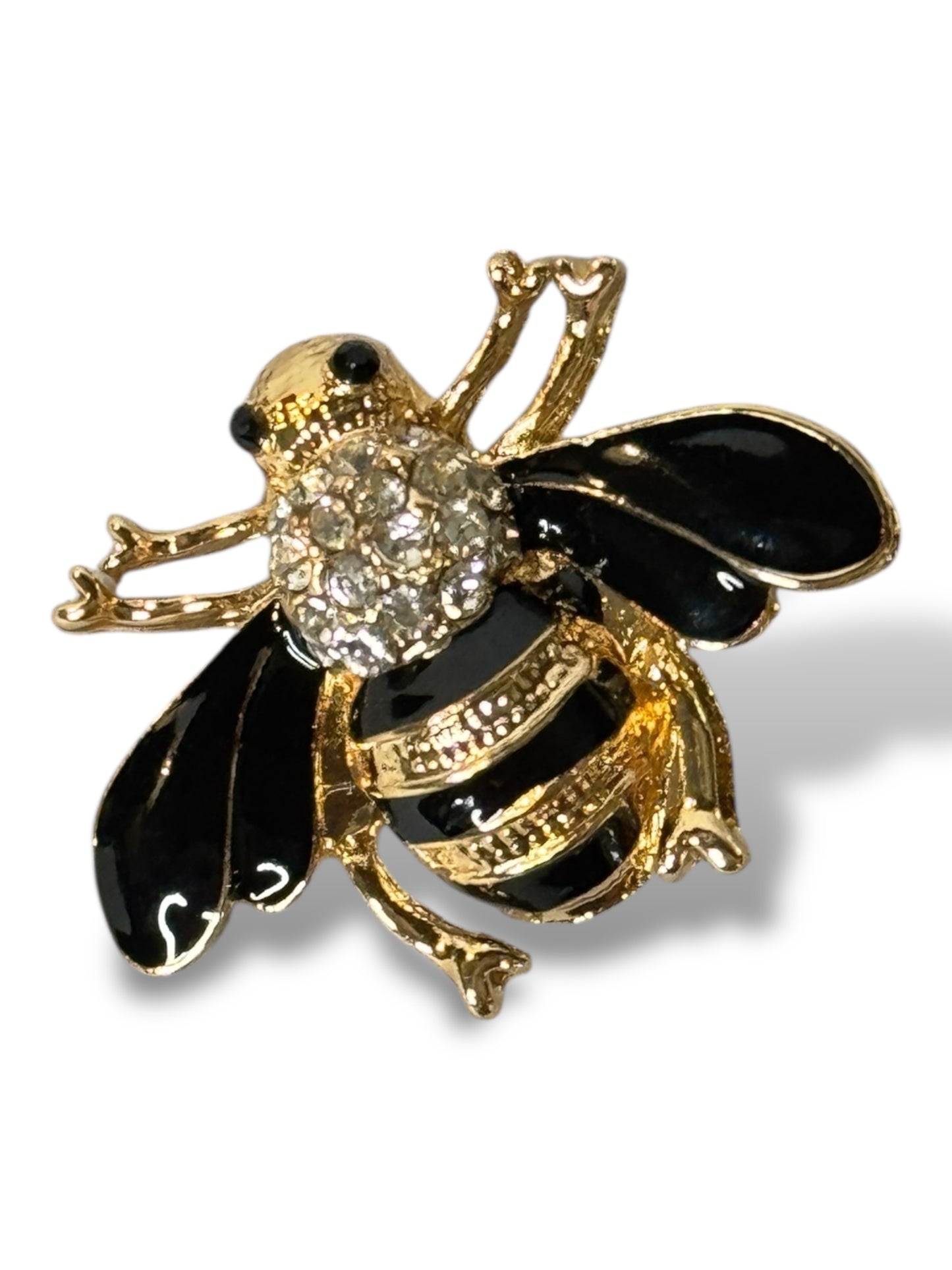 ABEILLE - BROCHE AVEC STRASS