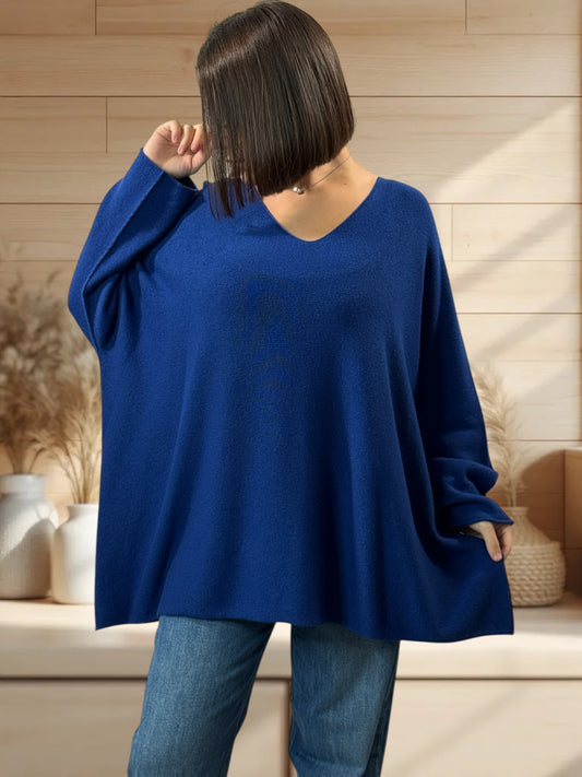 PALOMA - PULL OVERSIZE IMPERIAL JUSQU'A LA TAILLE 56