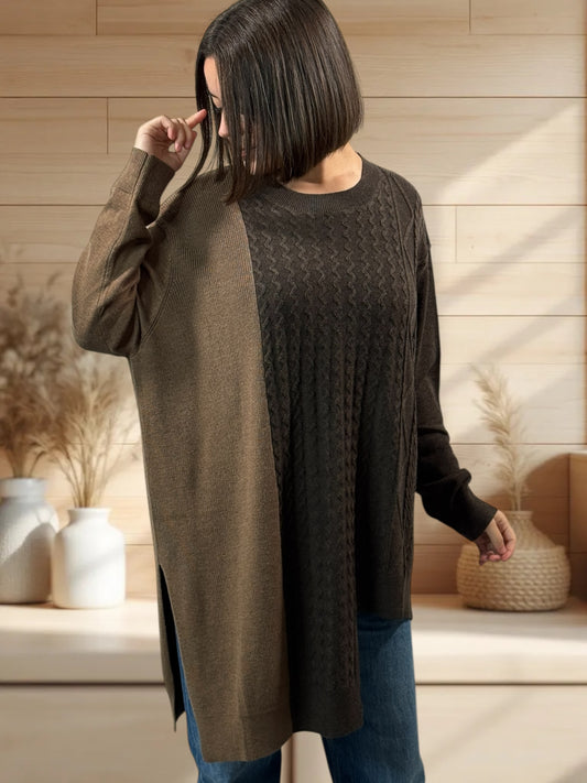 NIKITA REF4 - PULL OVERSIZE EN MAILLE JUSQU'A LA TAILLE 54