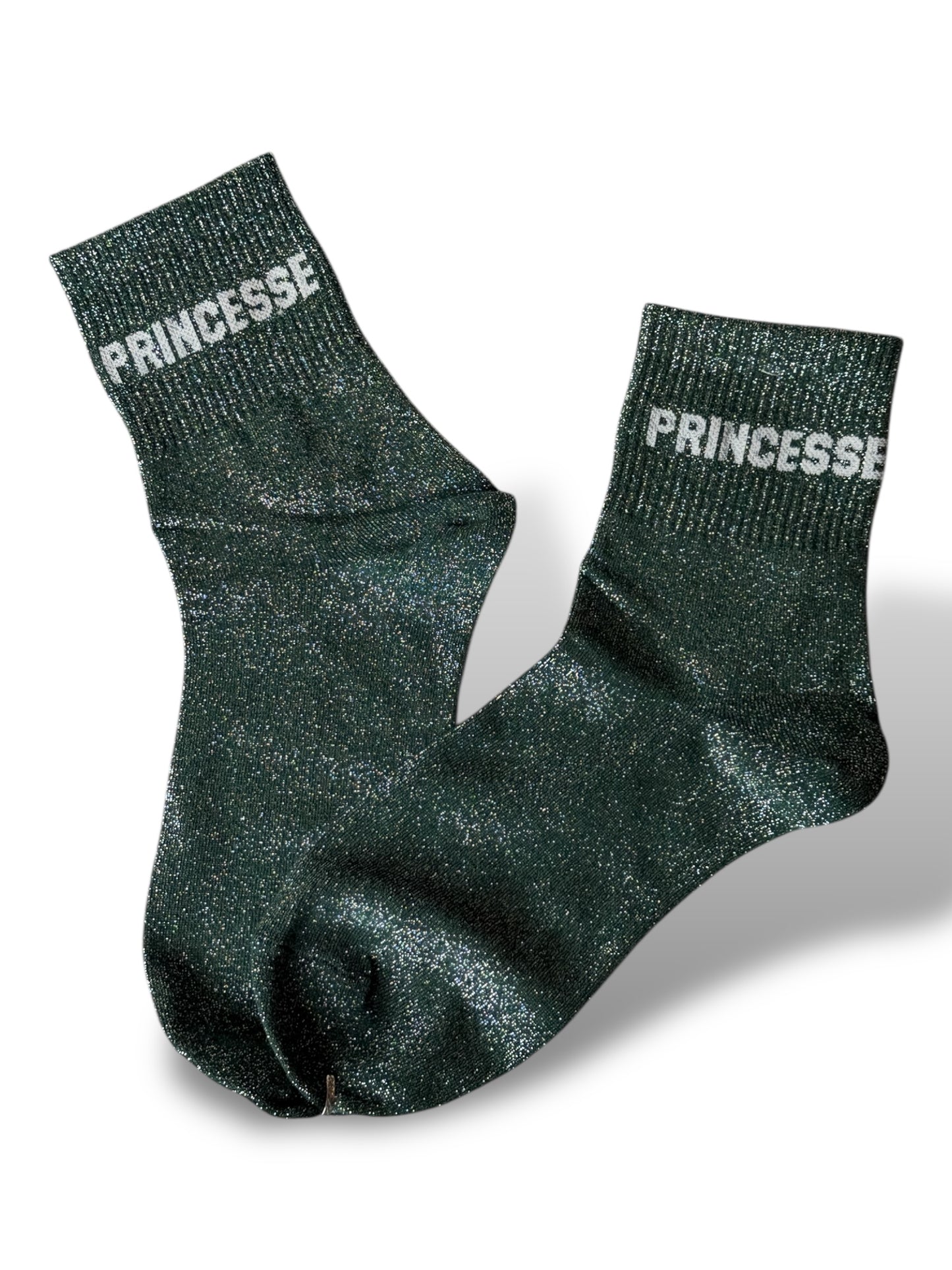 CHAUSSETTES SCINTILLANTES PRINCESSE VERTE