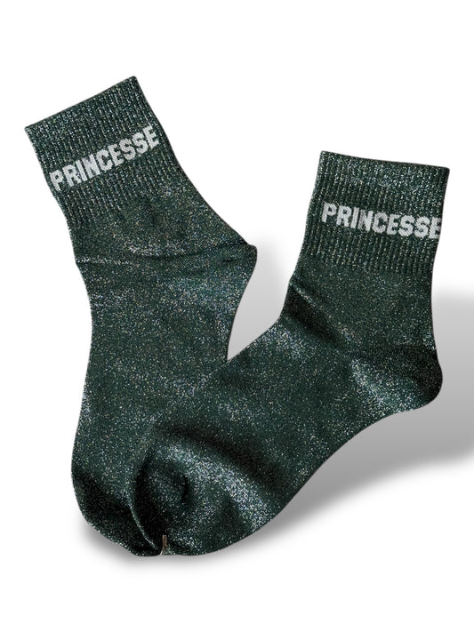 CHAUSSETTES SCINTILLANTES PRINCESSE VERTE