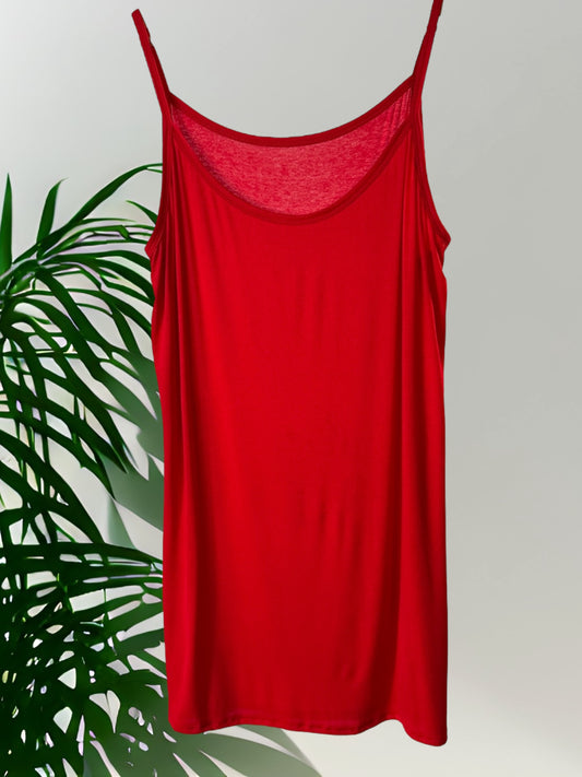 GRAZIELLA - FOND DE ROBE ROUGE