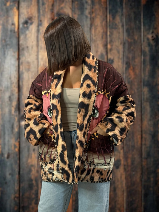 KAREN - VESTE OVERSIZE MATELASSEE JUSQU'A LA TAILLE 52