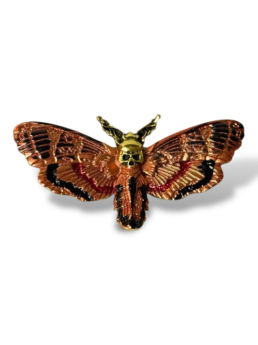 PAPILLON SKULL - BROCHE TENDANCE