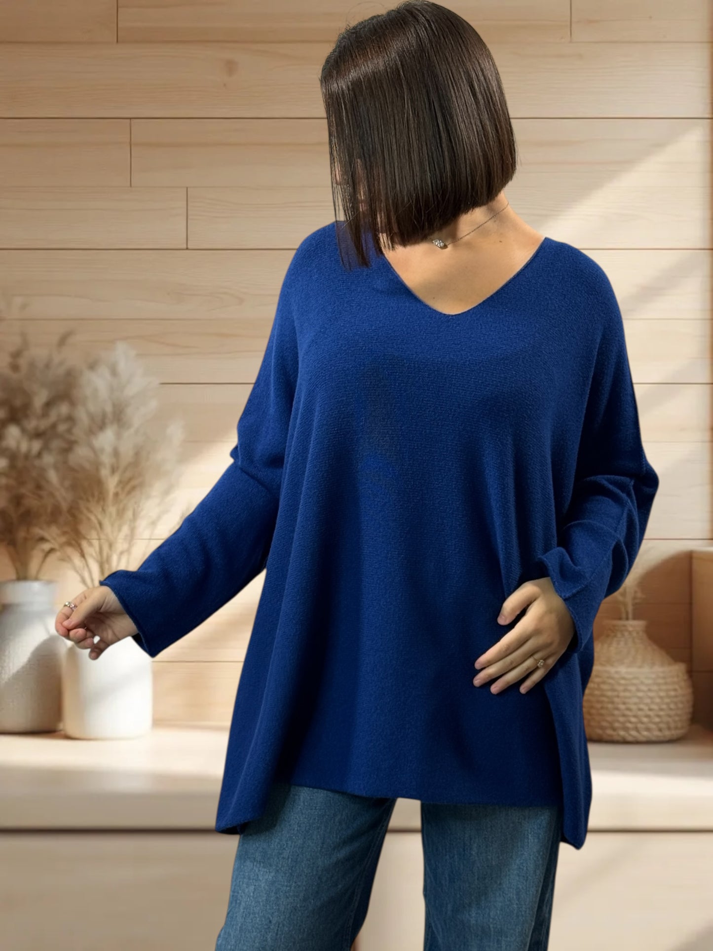 PALOMA - PULL OVERSIZE IMPERIAL JUSQU'A LA TAILLE 56