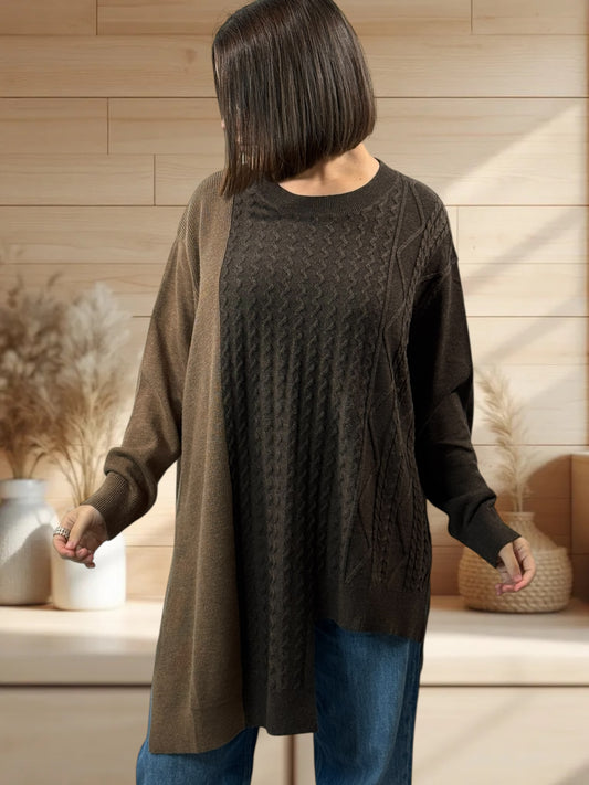 NIKITA REF4 - PULL OVERSIZE EN MAILLE JUSQU'A LA TAILLE 54
