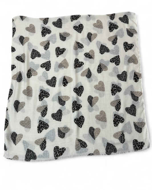 GRANDE ECHARPE A MOTIF