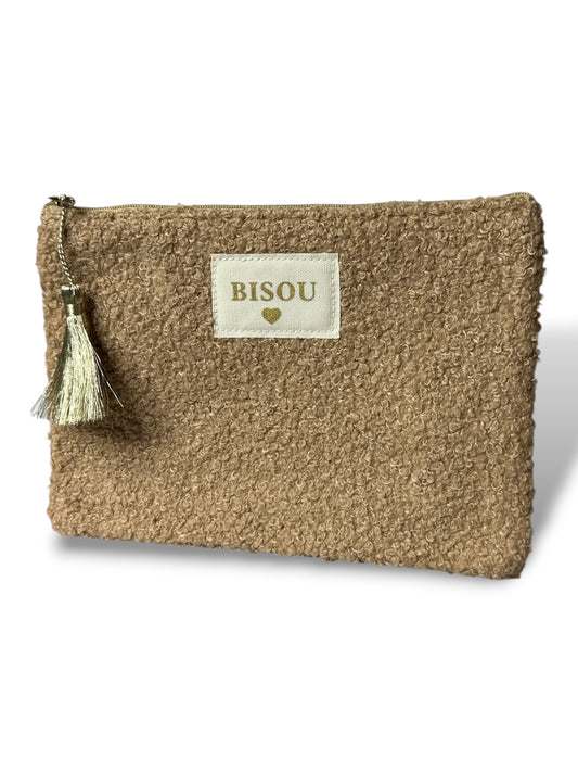 POCHETTE BISOU CAMEL