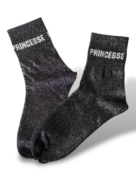 CHAUSSETTES SCINTILLANTES PRINCESSE NOIRE