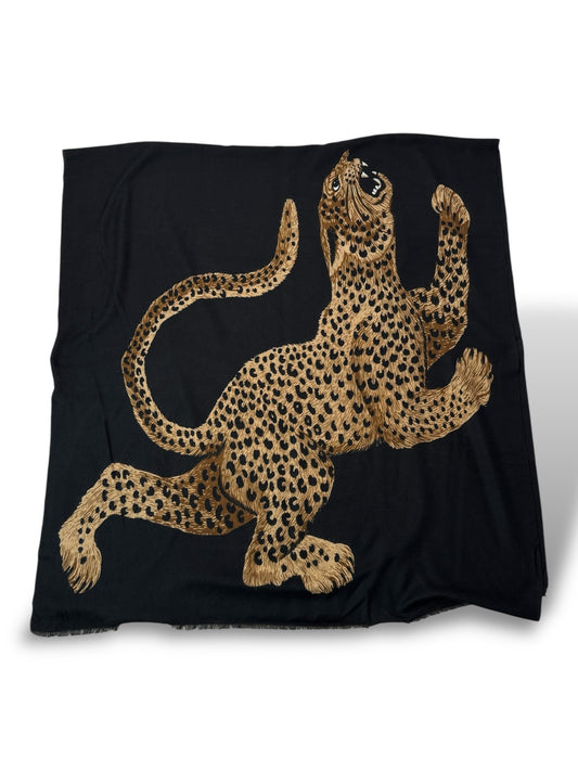 GRANDE ECHARPE A MOTIF ANIMALIER