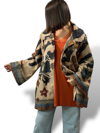 HELENA - VESTE OVERSIZE JUSQU'A LA TAILLE 52