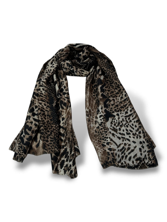 GRANDE ECHARPE IMPRIME ANIMALIER