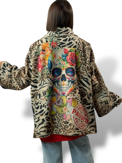 HELENA - VESTE OVERSIZE JUSQU'A LA TAILLE 52