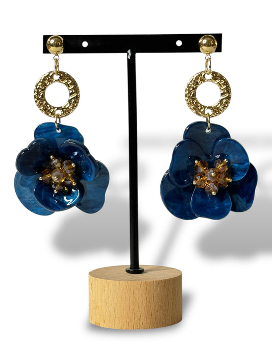 FLORENCE - BOUCLES D'OREILLES FLEUR