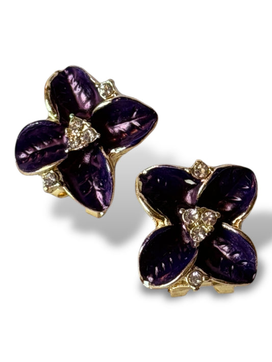 JACOTE - BOUCLES D'OREILLES FLEUR