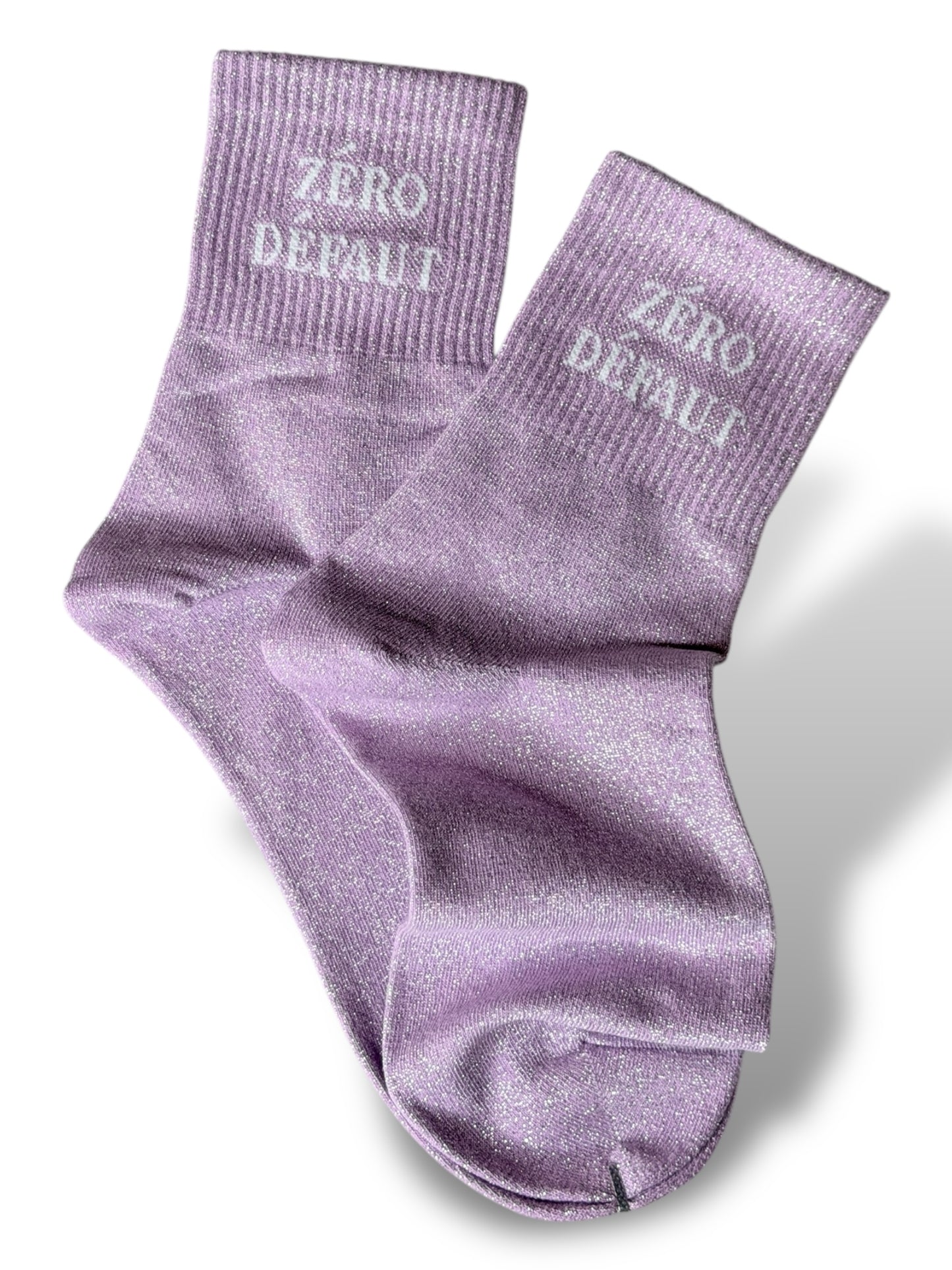 CHAUSSETTES SCINTILLANTES ZERO DEFAUT LILAS