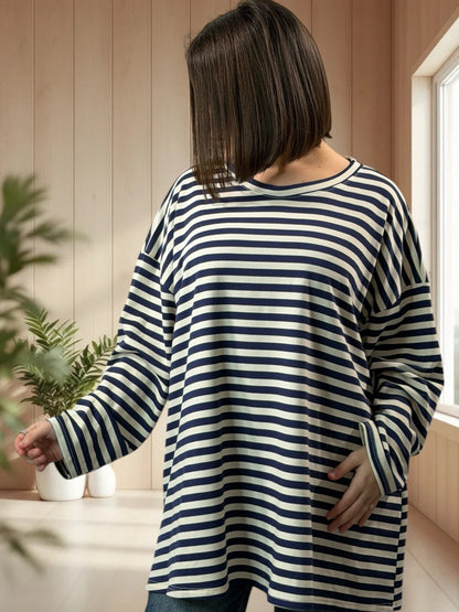 BIARRITZ - MARINIERE MARINE EN COTON JUSQU'A LA TAILLE 56