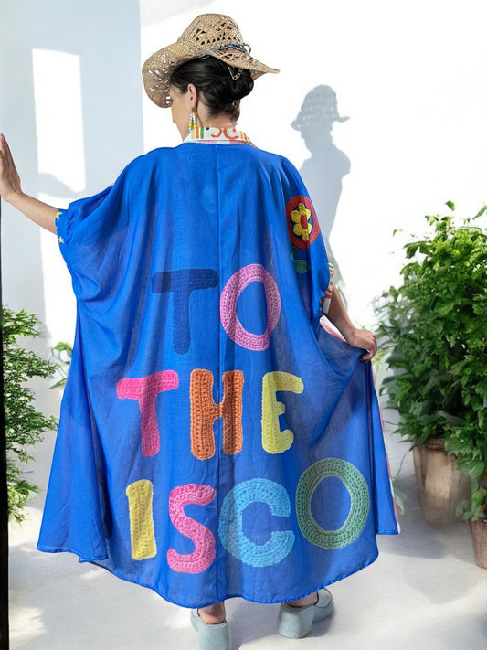 BORA BORA - ROBE OVERSIZE A MOTIF JUSQU'A LA TAILLE 58