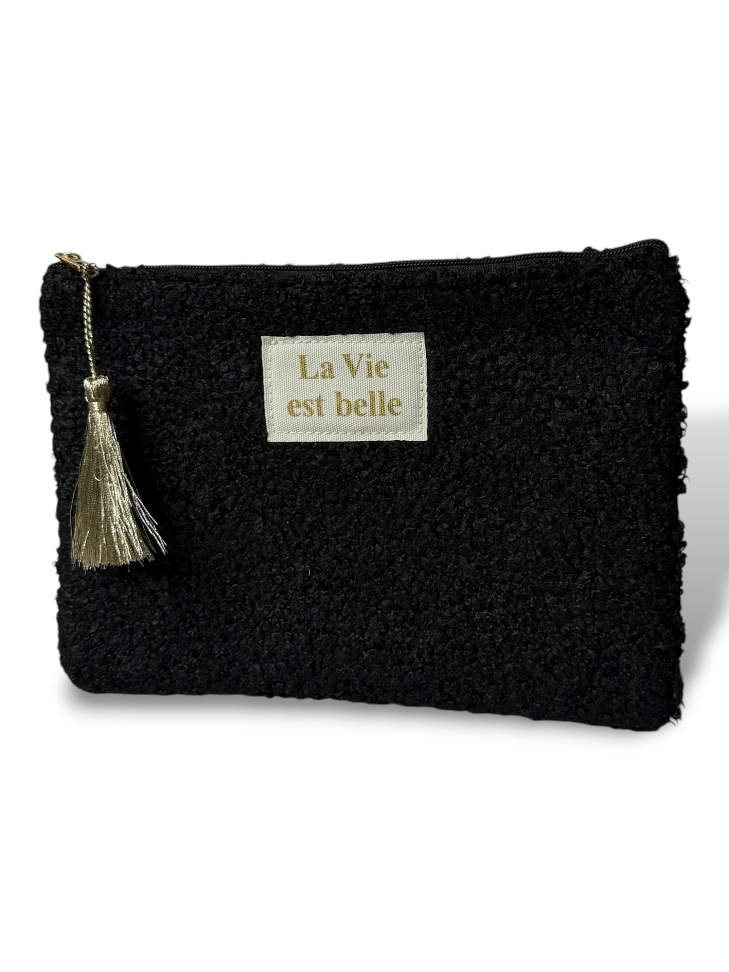 POCHETTE LA VIE EST BELLE NOIRE