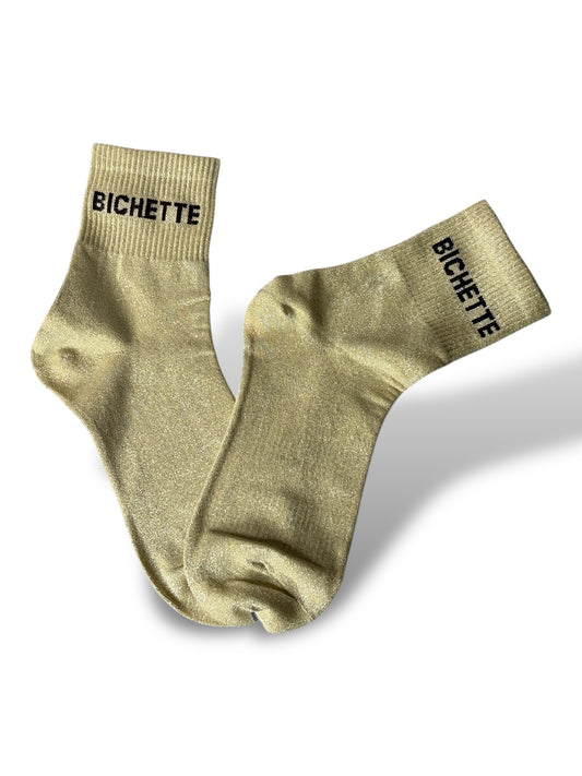CHAUSSETTES SCINTILLANTES BICHETTE DORE