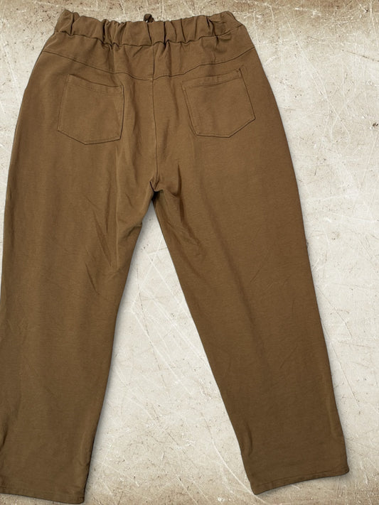 NATHAN - PANTALON SPORTSWEAR CAMEL TAILLE 46 A 50/52