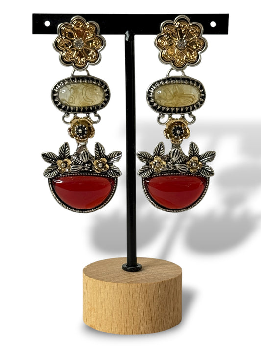 LUCIE - BOUCLES D'OREILLES TENDANCE