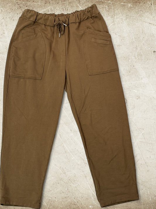 NATHAN - PANTALON SPORTSWEAR CAMEL TAILLE 46 A 50/52