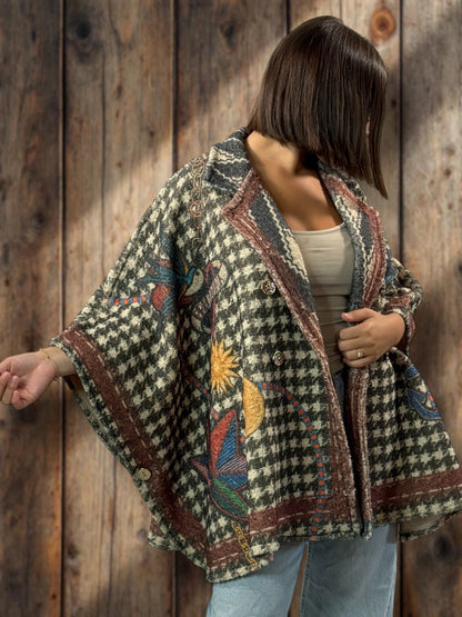 MOLLY - VESTE CAPE JUSQU'A LA TAILLE 54/56