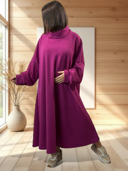 MILAN - ROBE OVERSIZE CYCLAMEN JUSQU'A LA TAILLE 60