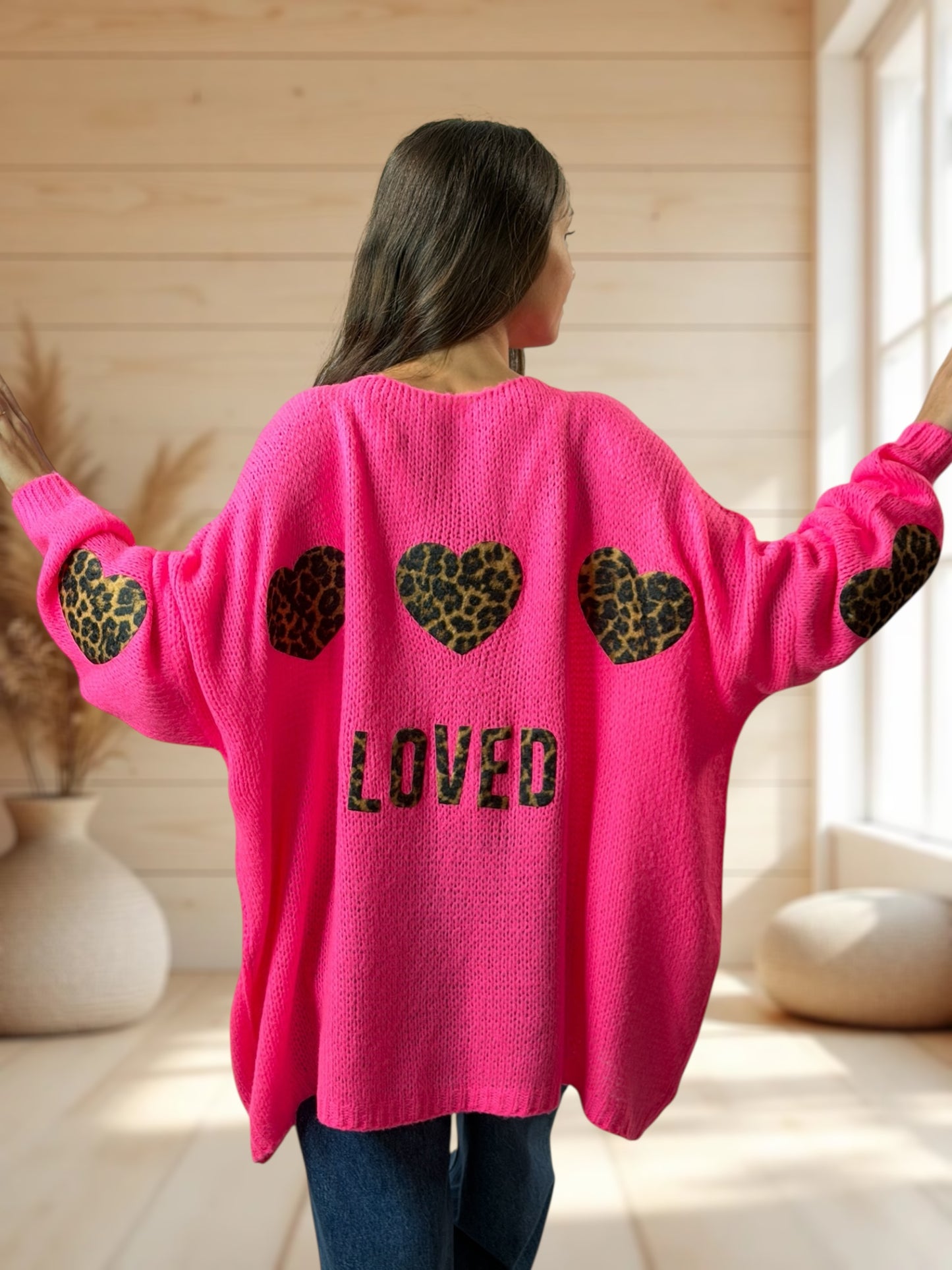 RAPHAEL - PULL FUCHSIA JUSQU'A LA TAILLE 54/56