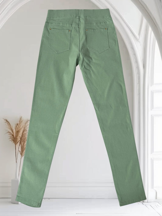 SACHA - JEGGING CHRISTY VERT AMANDE T44