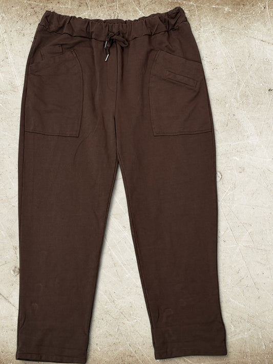 NATHAN - PANTALON SPORTSWEAR MARRON TAILLE 46 A 50/52