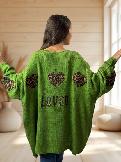 RAPHAEL - PULL VERT JUSQU'A LA TAILLE 54/56