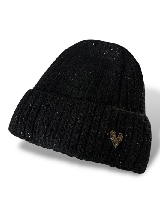 JANICK - BONNET NOIR SCINTILLANT