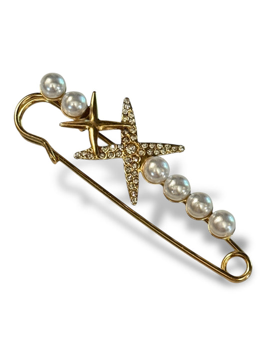 SOPHIE - EPINGLE AVEC STRASS ET PERLE