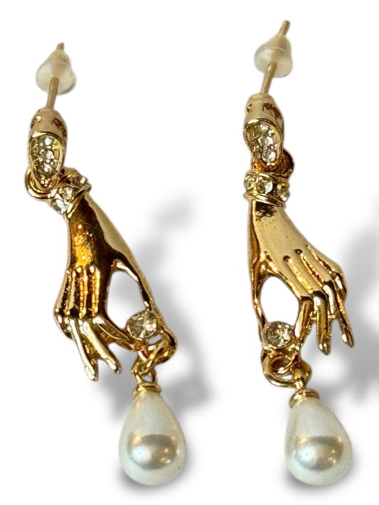 ANNALISA - BOUCLES D'OREILLES AVEC PERLE