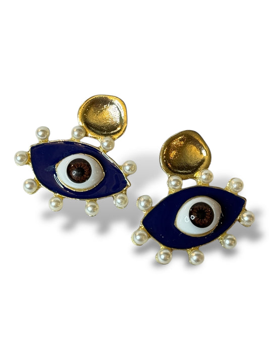 PAROS - BOUCLES D'OREILLES OEIL