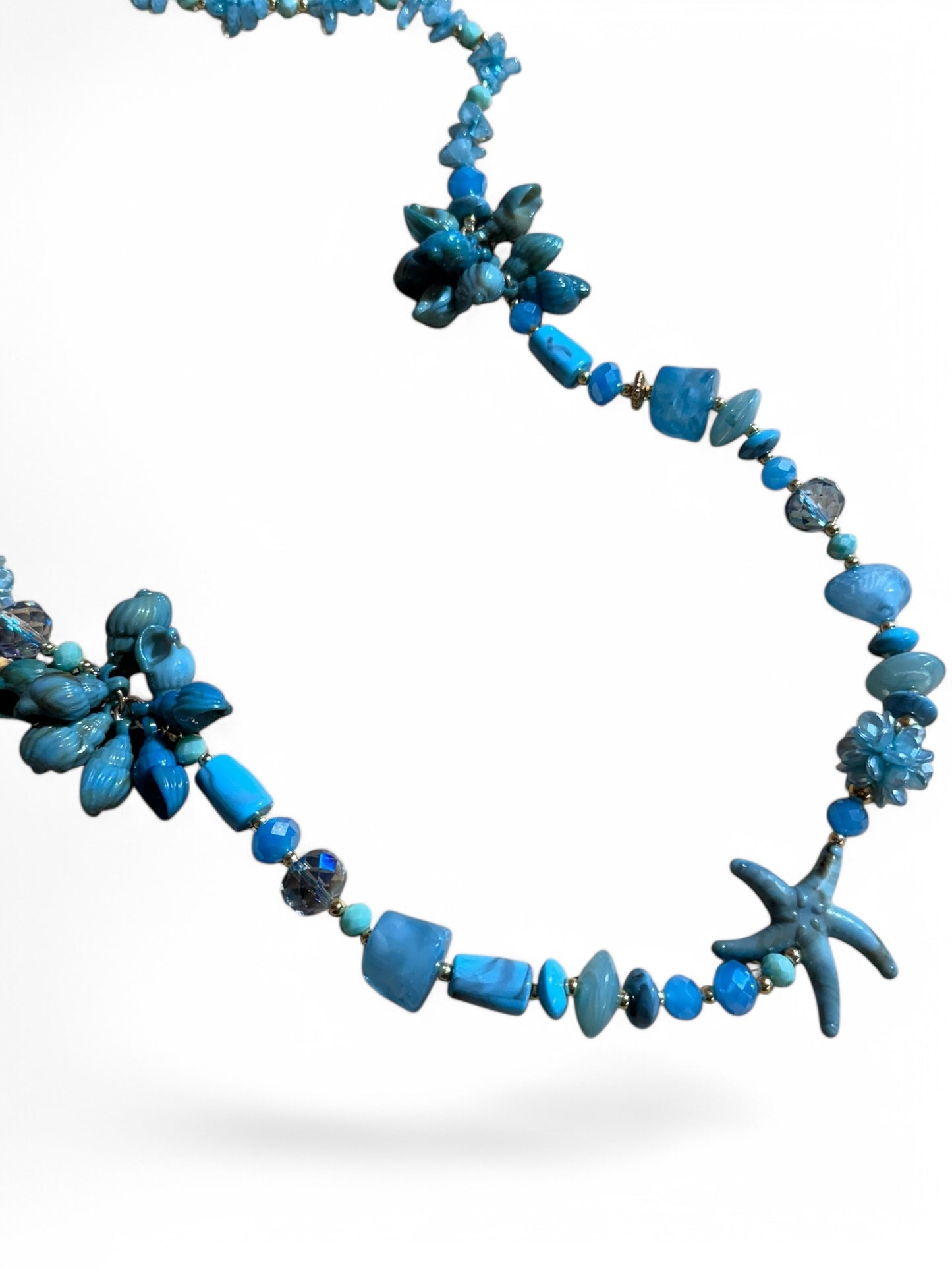 SEVILLE - SAUTOIR BOHEME TURQUOISE