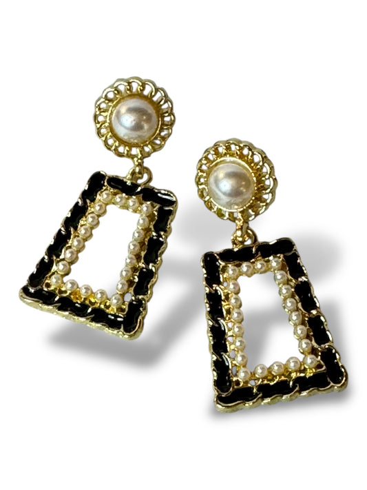 MADDY - BOUCLES D'OREILLES AVEC PERLE