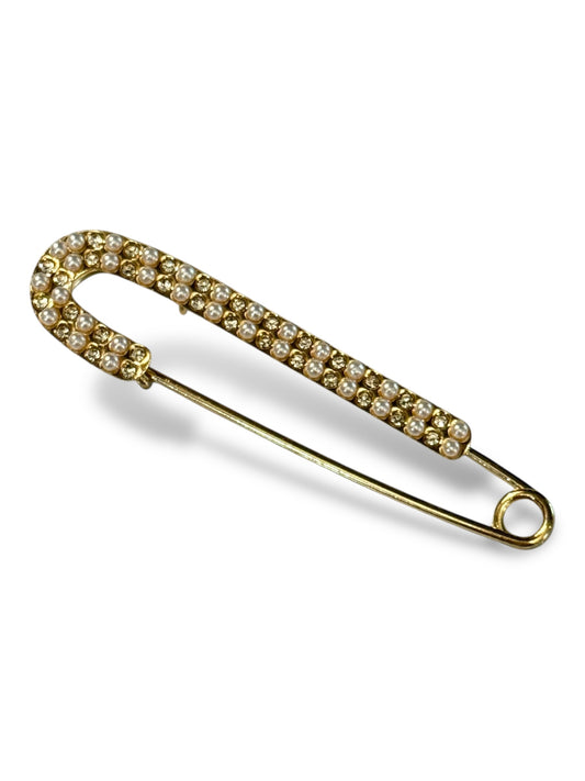 SOPHIE - EPINGLE AVEC STRASS ET PERLE
