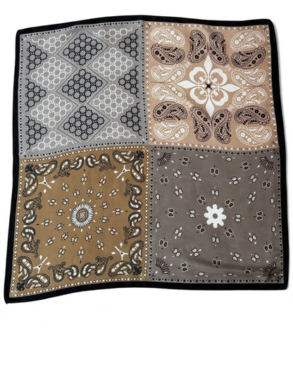 JULIETTE REF10 - PETIT FOULARD A MOTIF