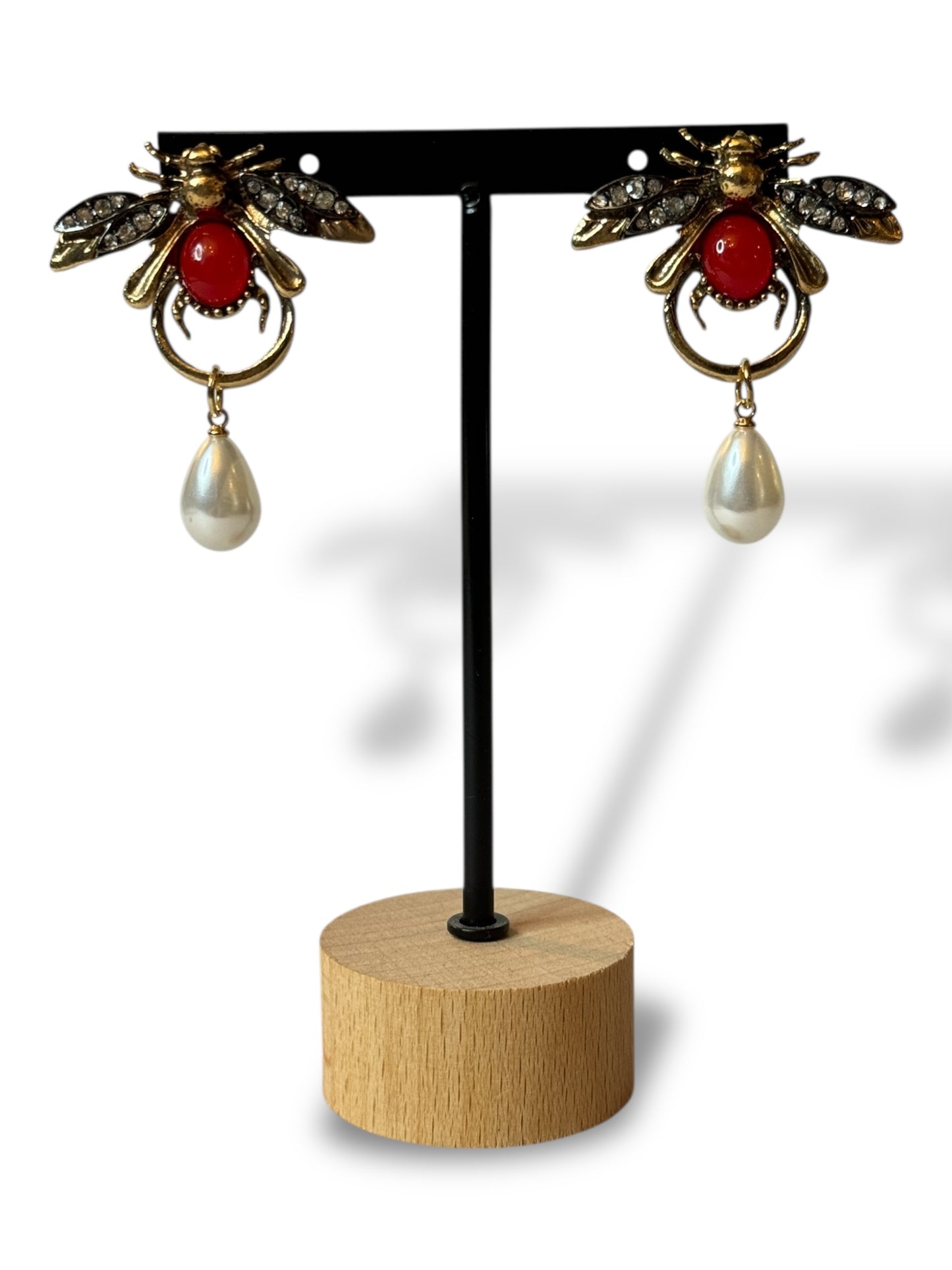 MAYA - BOUCLES D'OREILLES ABEILLE